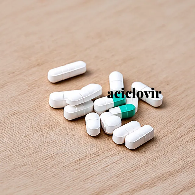 Medicamento generico del aciclovir